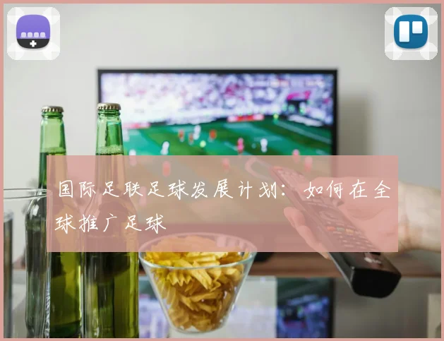国际足联足球发展计划：如何在全球推广足球